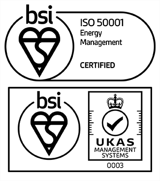 BSI ISO 50001 logo