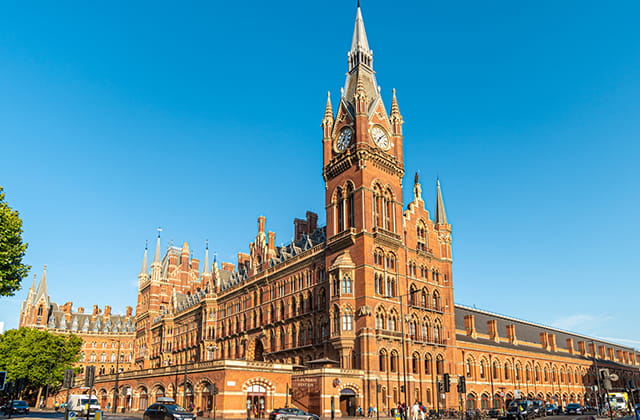 London St Pancras - Photograph by A Tom