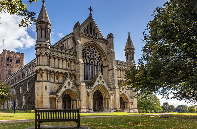 St Albans Cathedral - Photograph by Riorici