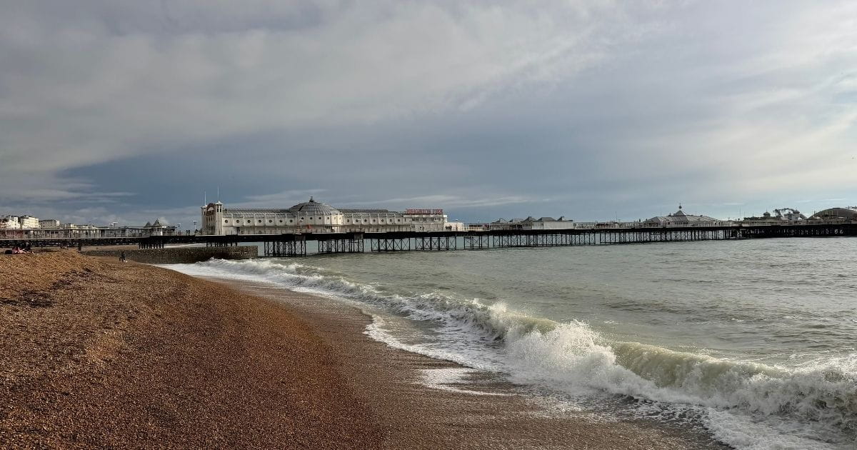 Brighton palace pier seaside