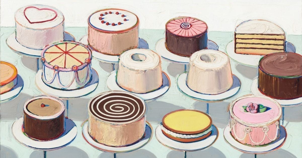 Wayne Thiebaud exhibition london