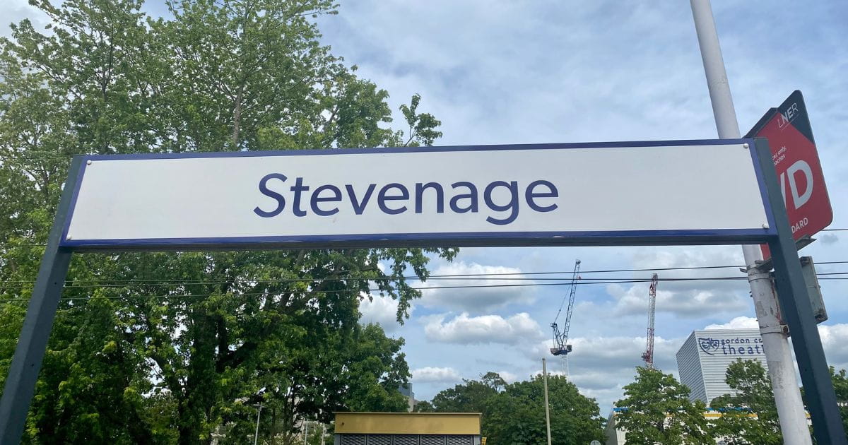 Stevenage railway station