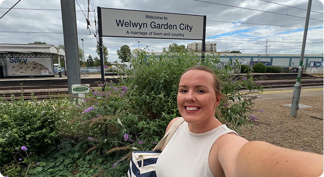 Paddleboarding in Welwyn Garden City