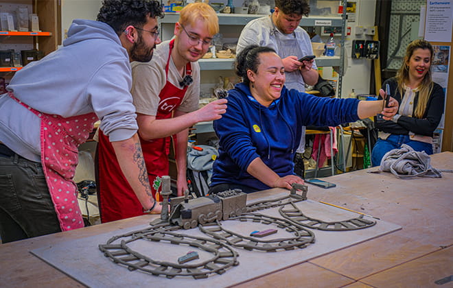 Destination Dash team members for Great Northern