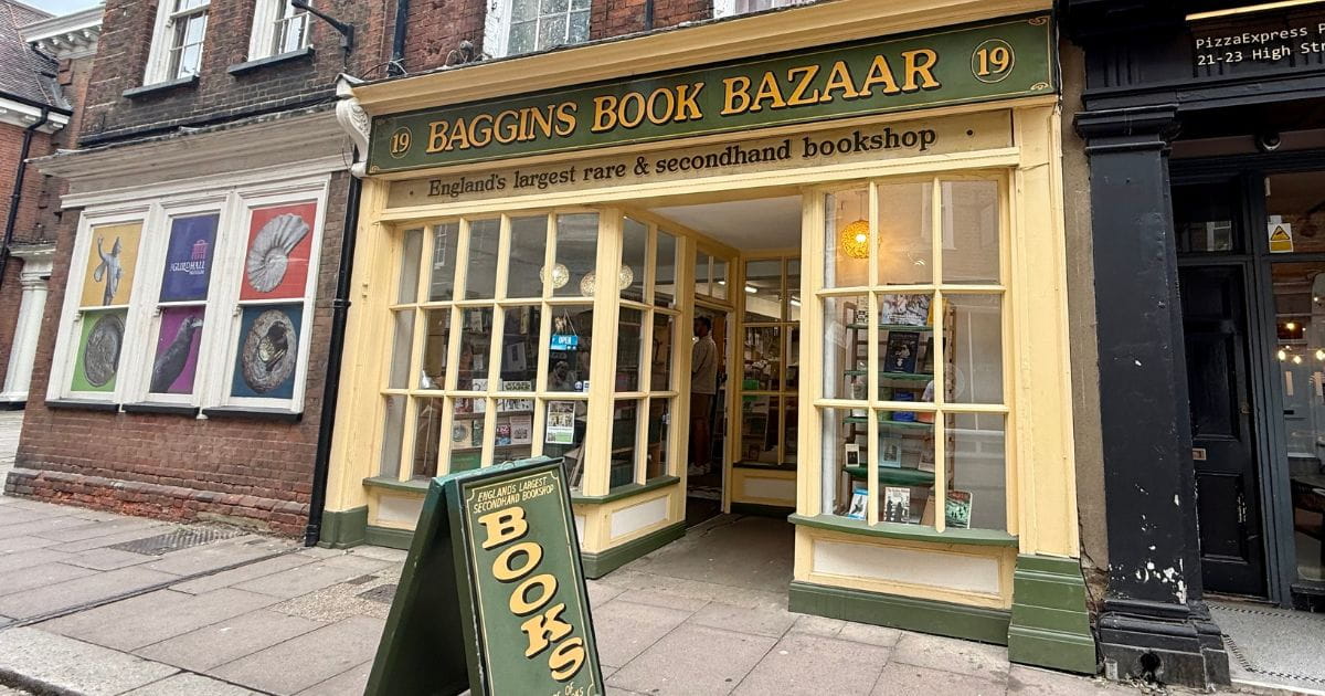 Baggins Book Bazaar Rochester Kent