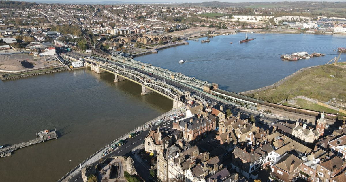 Rochester Bridge Kent Medway