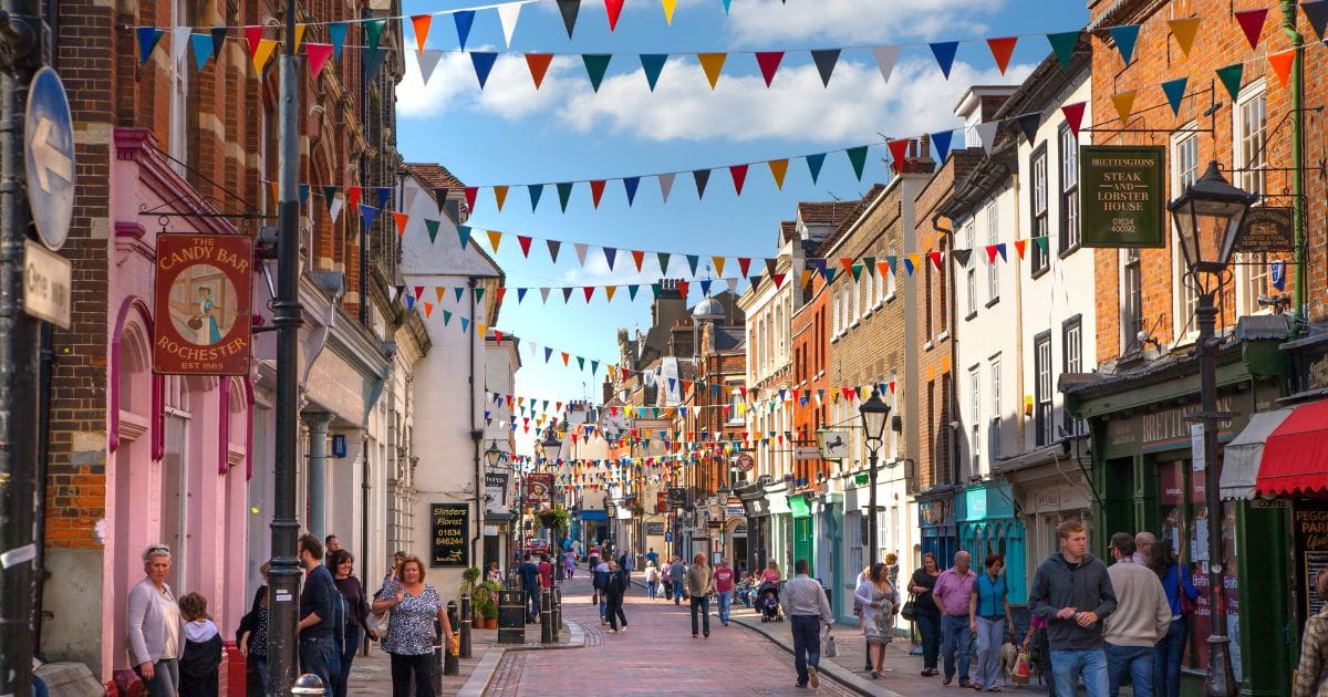Things to do in Rochester Kent historic high street