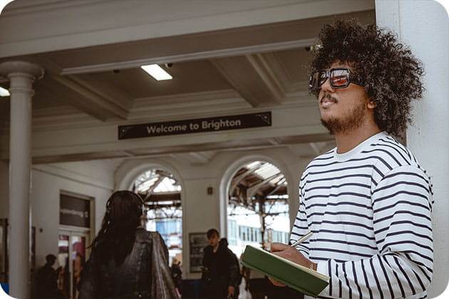 Stories of rail - Clouds by Nathan Byron