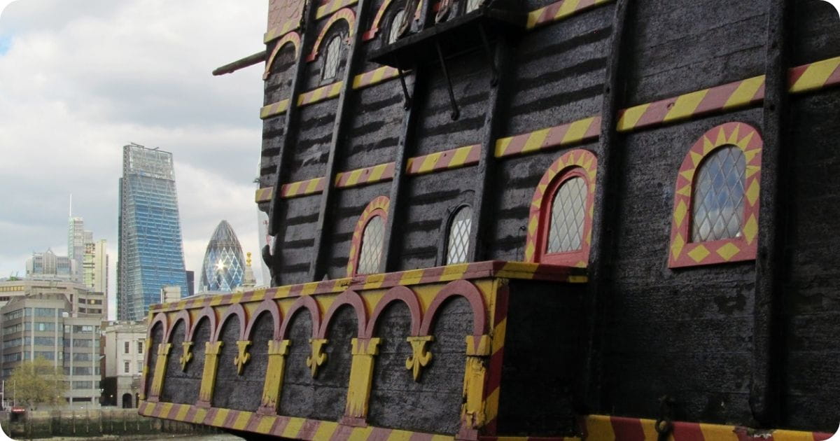 The Golden Hinde historic things to do near London Bridge