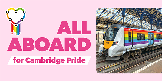 All Aboard with Cambridge Pride