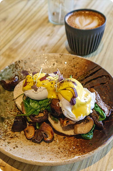 Plate of food