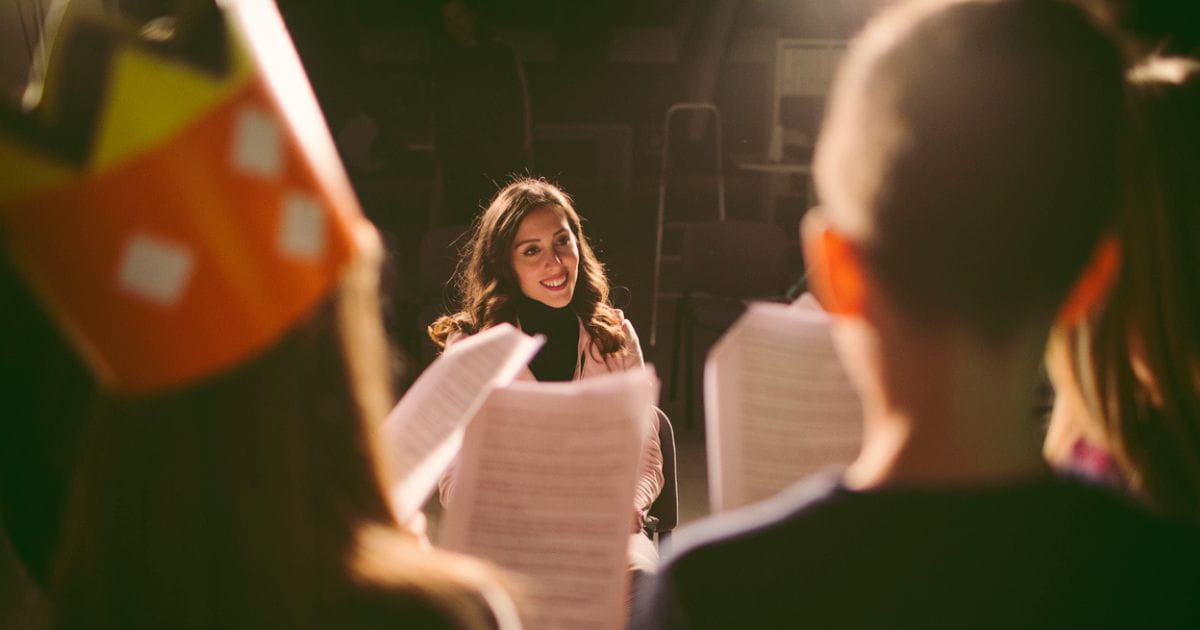 Theatre rehearsal