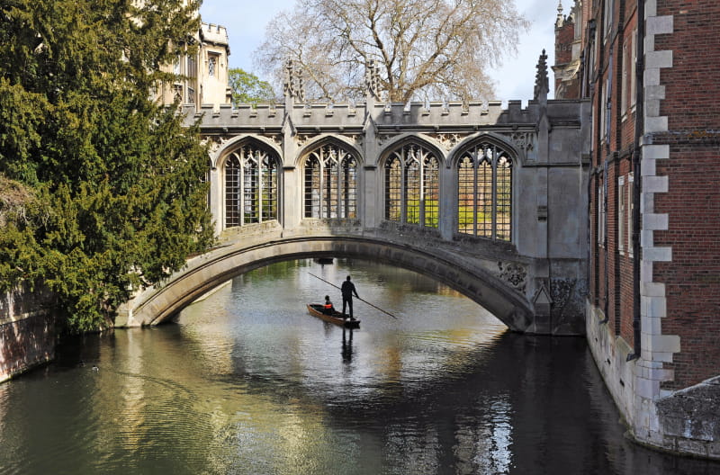a bridge over a body of water